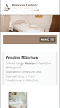 Mobile Screenshot of muenchen-pension.com